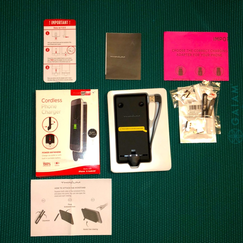 Cordless phone Charger Thinium